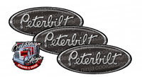 Western Brown Peterbilt Emblem Skins