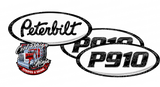White Unit P910 Peterbilt Emblem Skins