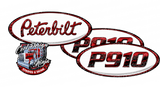 White Unit P910 Peterbilt Emblem Skins