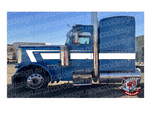 White and Black Hard Overwedge Peterbilt Stripe Kit
