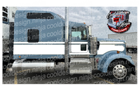 White and Gold KW W9 Seminole Stripe Kit