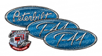 T44 Blue Peterbilt Emblem Skins