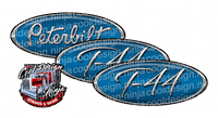 T44 Blue Peterbilt Emblem Skins
