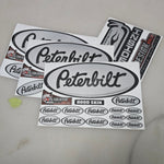 Chemical Green and Black Peterbilt Emblem Skins