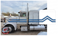 378 Peterbilt High Hat Stripe Kit
