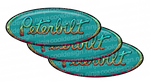 Chemical Green and Black Peterbilt Emblem Skins