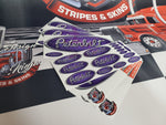 In-Stock Special - Purple Glow Peterbilt Emblem Skin Full Interior Exterior Kit