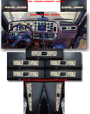 2021 Peterbilt Custom Dash and Interior Accent Panel Wrap