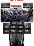 2021 Peterbilt Custom Dash and Interior Accent Panel Wrap