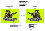 Buffalo Gun Peterbilt Lettering Kit