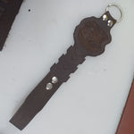 Big Strap CoolDesign.ninja Leather Keychain