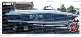 Blue Pearl Boat Striping