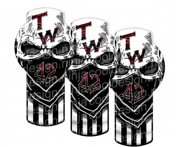 TW 42 Bandit Skull Kenworth Emblem Skin