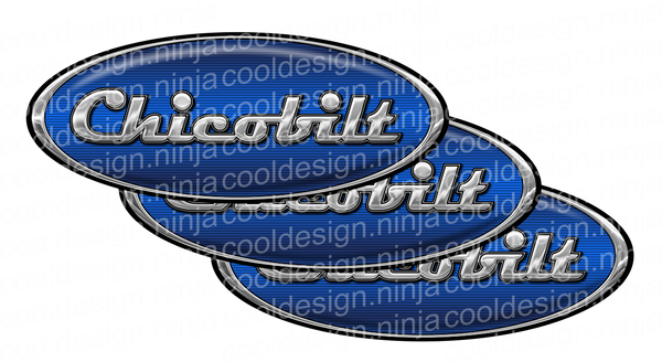Unit Number 587 Peterbilt Emblem Skins