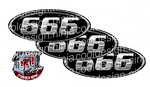 666 Peterbilt Emblem Skins