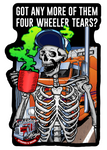 Four Wheeler Tears Decals