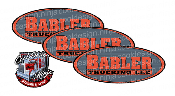 Babler Trucking Peterbilt Emblem Skins