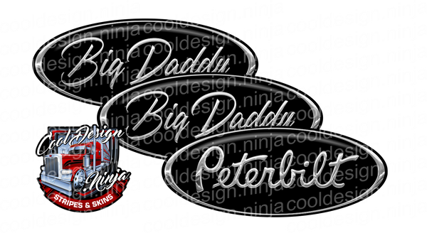 Big Daddy Peterbilt Emblem Skins