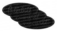 Black on Black Peterbilt Emblem Skins