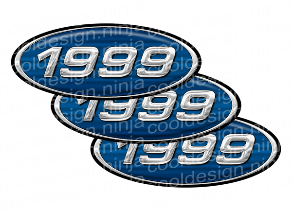 Unit Number 1999 Peterbilt Emblem Skins