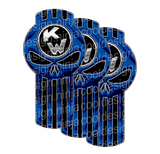Blue Punisher Kenworth Emblem Skin Kit