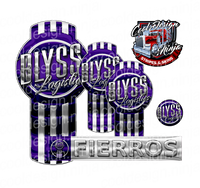 Blyss Logistics Kenworth Emblem Skin Kit