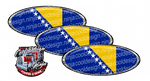 Bosnian Flag Peterbilt Emblem Skins
