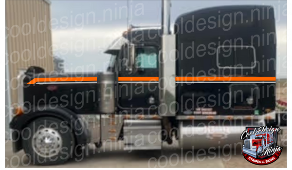 AZ Wedge Peterbilt 389 Stripe Kits