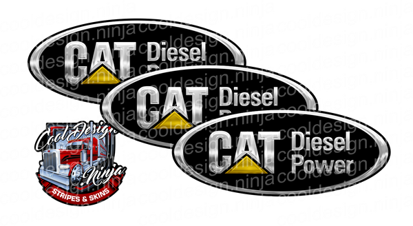 CAT Peterbilt Emblem Skins