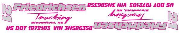 DJ Friedrichsen Logo/Lettering Package
