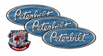 Light Blue Peterbilt Emblem Skins