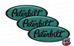 CC Green and Black Peterbilt Emblem Skins