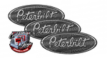 Charcoal Grey Peterbilt Emblem Skins