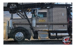 379/389 Peterbilt Car-Carrier Classic 777 Black and Silver Grey Stripe Kit