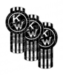 Classic Black Kenworth Emblem Skin Kit