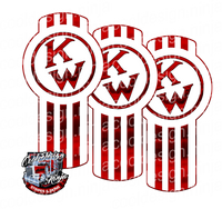 Classic Red and White Kenworth Emblem Skin