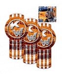 Copper Kenworth Emblem Skin Kit