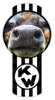 3-Pack Closeup Cow Kenworth Emblems Skins
