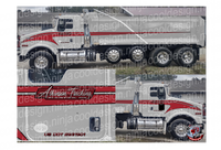 Atkinson Bladed Spear Kenworth Stripe Kit