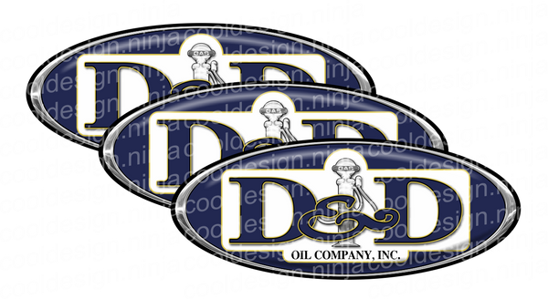 D&D Oil Co Peterbilt Emblem Skins