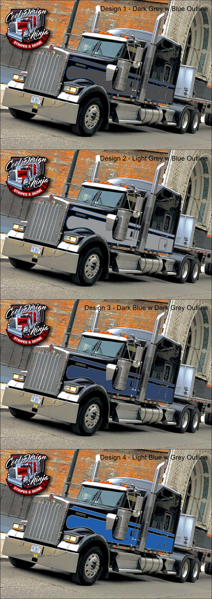 Decalcomanie Ad Acqua 1:64 Per Modellismo - Strisce Seminole Bianco/Argento (Circus City Decals) - Foto 4