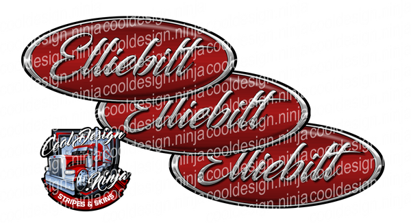 Elliebilt Peterbilt Emblem Skins