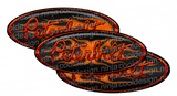 Orange Car Peterbilt Emblem Skins