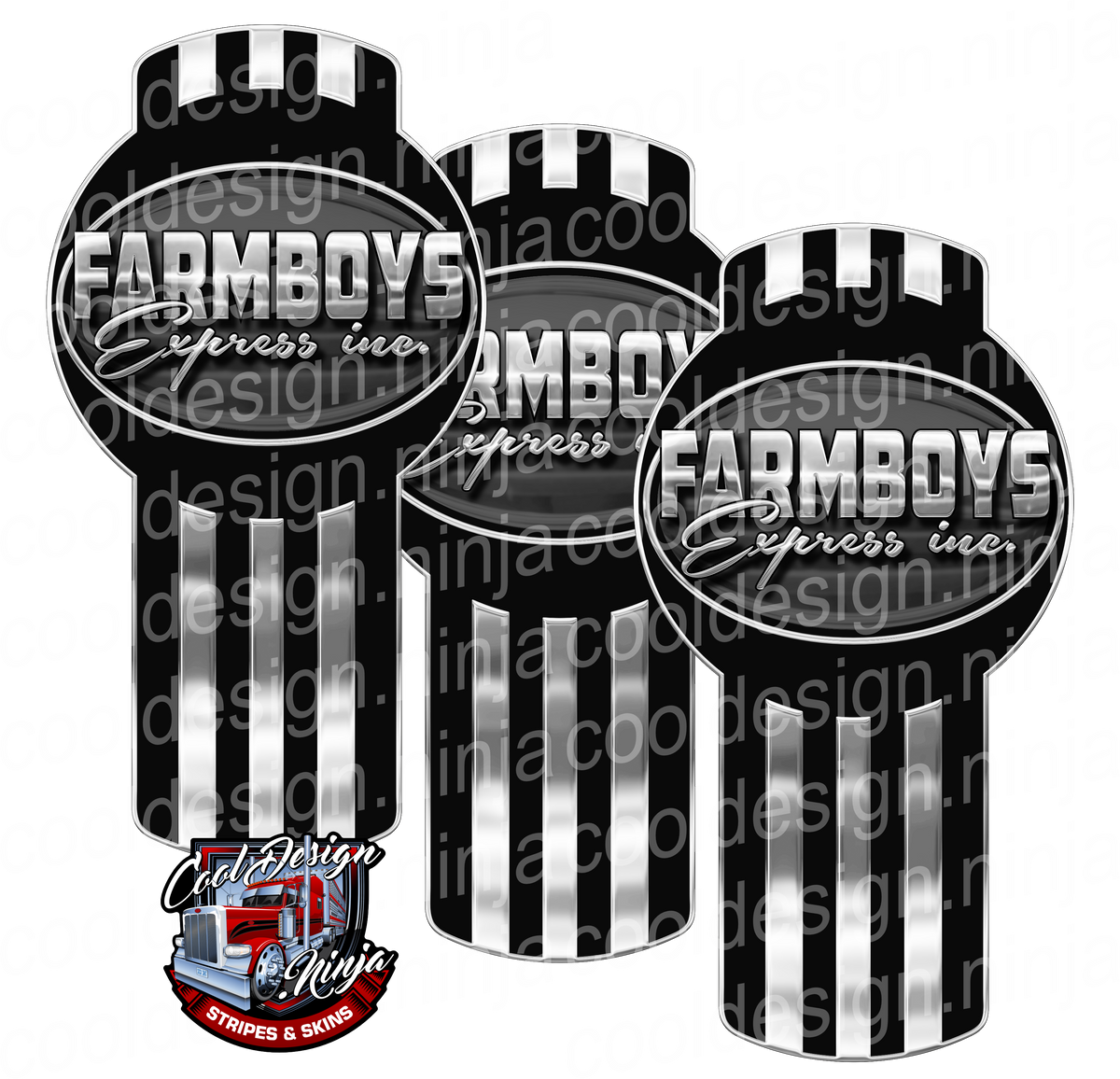Farmboys Kenworth Emblem Skin Cool Design Ninja