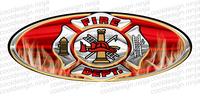 3-Pack Fire Department Peterbilt Emblem Skins
