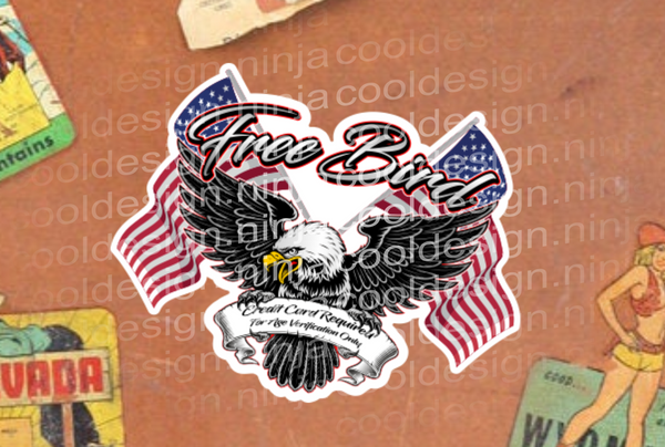 Free Bird Decals