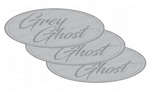 Grey Ghost Peterbilt Emblem Skins