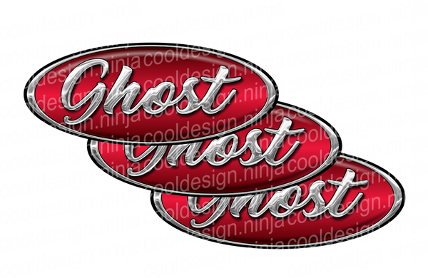 Ghost Peterbilt Emblem Skins