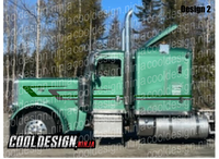 Sage Green Overhook Peterbilt Stripe Kit