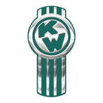 Chrome/Medium Green Kenworth Emblem Skins
